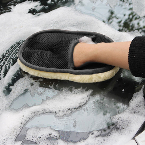 Soft Car Washing Brush Glove